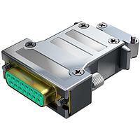 Amphenol Positronic RD25S10GEX Receptacle DSUB 25F CRIMP GF TIN