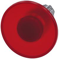 SIEMENS A6X30141086 Mushroom ILLUM. MUSHROOM PUSHBUTTON. 60MM. RED