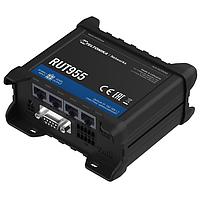 Teltonika RUT955K034S0 LTE Cat 4 4G/3G/2G/LTE CAT4, Cellular Router, Dual SIM, WiFi 2.4 Ghz, 4 x Ethernet, 10 x I/Os, RS232, RS485, GNSS (GPS), microSD and USB interfaces. Regions: North America (Verizon) version. US power supply