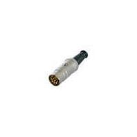 REAN NYS322G-U Connectors 5P MALE PLUG - DIN 180 NCKL/GOLD; REAN