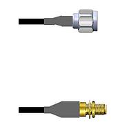 Amphenol Custom Cable Q-2O030000D006i RF Cable Assemblies N-SP/SMA-SJB LMR19 6I