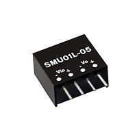 MEAN WELL SMU01M-15 Isolated 1W 15V 0-67mA SIP 10.8-13.2Vin Unreg