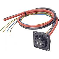 Rosenberger C006-B2-500-C Automotive Cables RoPD cable assembly slide-in panel jack 4-hole-flange