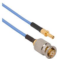 Amphenol SV Microwave FQSMP-047-P16DSMPS-060 RF Cable Assemblies SMP F QB to SMPS (Size 16) 6"Cable