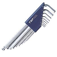 TOP Kogyo HBL-9000 Ball point wrench long type set (1.5, 2, 2.5, 3, 4, 5, 6, 8, 10mm)