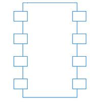 Texas Instruments THVD1406DRLR Auto-Direction Control 3.3-V to 5-V 500-Kbp s half-duplex RS-485