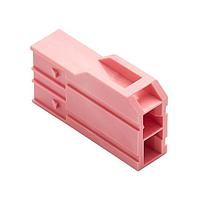 Molex 203438-2205 Plug Housing CP-6.5 Plug Hsg DR PA66 GW Pink 2Ckt
