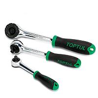 TOPTUL CJBT1627 Gearless Reversible Ratchet Handle with Quick Release (1/2")
