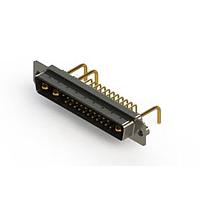 EDAC 629-25W3650-1NA Mixed Contact D-Sub Connectors Right-angle Power Combo D-Sub Connector