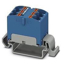 PHOENIX CONTACT 3273660 Push-In Distribution Block PTFIX 6X4-NS35A BU
