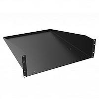Hammond Manufacturing RASU190524BK1 Shelves 3U UNVENTED RACK MOUNT SHELF
