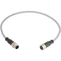 HARTING 21348485585050 Sensor Cables / Actuator Cables M12-A 5PIN M/F ST DOUBLE END 5.0M PVC