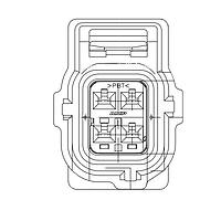 AMP Connectors - TE Connectivity 184401-1 Housings 2X2 PLUG ASSY H KEY CLASS 3