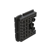 Amphenol SINE Systems AWB-51SBR Accessories Right Wedgelock for 102 Position Plug, (51 Positions), Keyed B, Black