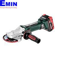 METABO WF 18 LTX 125 QUICK Cordless flat-head angle grinder (18V 2X5.5AH LIHD)