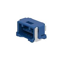 Molex 502585-0574 Receptacle 1.5 W/B Sgl RA Rec 5Ckt Blu