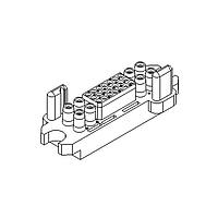 Anderson Power Products 035LDCS Heavy Duty Power Connectors 8 16AWG, 21 20AWG SOCKET HOUSING ONLY