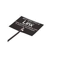 Linx Technologies - TE Connectivity ANT-W63-FPC-SH100M4 Indoor Antennas WiFi6/6E FPC antenna, 25x20mm, 100mm cable, MHF4
