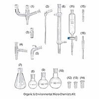 DaiHan GL.207.202.01 Chemistry Kit of 16 items & Case