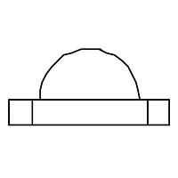 VCC CMDA7AG7A1S Single Color LEDs GRN 520nm 150mcd WTR CLR