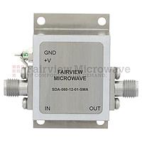 Fairview SDA-060-12-01-SMA 110 MHz to 6 GHz, Medium Power Broadband Amplifier with 1 Watt, 12.5 dB Gain and SMA