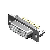 Molex / FCT 173109-1166 Standard Density FCT DSUB STR PC RCPT 09 PN W/SNAPIN