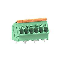 Molex 221392-0006 Fixed Terminal Blocks 7.50mm Pitch Lever Activated Fixed Mount PCB Term Block 35 Entry LR Term 6 Ckt