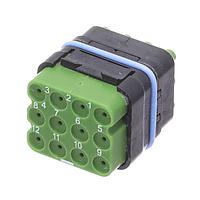 Eaton Souriau-Sunbank 8MQ2M1220AAE Connectors MQUICK MODULE,SEALED,NO CONTAC