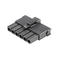 Molex 200456-1216 Receptacle Housing Mega-fit Recep Hsg SR TopL 6ckt Blk