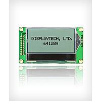Displaytech 64128N FC BW-3LP Graphic LCD Modules 124X64 FSTN K Mount PCB w/Wh BL