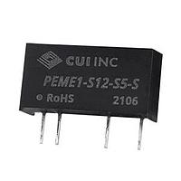 CUI Inc PEME1-S15-S9-S Isolated 9 Vdc, 0.111 A, 1 W, 13.5-16.5 Vdc Input