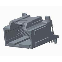 Molex 34691-6160 Shrouded STAC64 RA PAP HDR 16 CKT BLK POL A