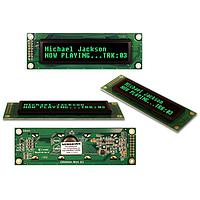 Newhaven Display NHD-0220DZW-AG5 OLED Displays OLED 2x20 Green 116.0 x 37.0 x 9.8
