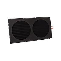 Aavid 6320G3SB-N9 Tube-Fin Liquid-to-Air Heat Exchanger, Copper, Copper Tube-Fin, w/230VAC Ostro Fan Kit