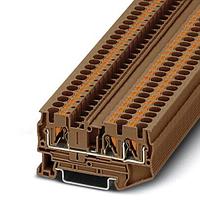 PHOENIX CONTACT 3211254 DIN Rail Terminal Blocks PT 4-TWIN BN