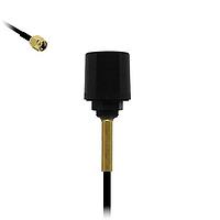 Siretta TANGO25/0.1M/SMAM/S/RP/29 Passive Antenna MINIATURE 5G/4G AND DUAL BAND WI-FI THROUGH-HOLE MOUNT ANTENNA 0.1M REVERSE POLARITY SMA MALE