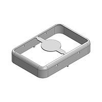 Masach Tech MS288-10F EMI/RFI Shield Frame, Two-Piece 28.8 x 19.4 x 5mm Two-piece Drawn-Seamless RF Shield/EMI Shield FRAME (CRS)