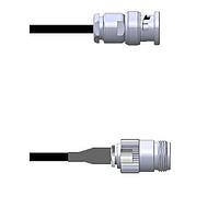 Amphenol Custom Cable Q-0J0200003009i RF Cable Assemblies BNC-SP/N-SJ G174 9I