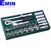 SATA 09903 27PC. 1/2" DR. SOCKET SET (METRIC)