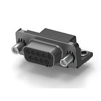 AMP Connectors - TE Connectivity 745781-6 Receptacle RECP FRNT MTL SHL 9P