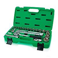 TOPTUL GCAI2801 Professional Grade DR. Flank Socket Set (1/2” , 28pcs)