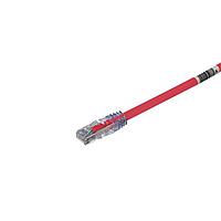Panduit UTP6AX0.5MRD Cat 6a Category 6A, 10 Gb/s UTP patch cord with