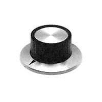 Alcoswitch - TE Connectivity PKS90B1/4 Cylindrical Knob with Skirt 1.42" ARRW IND/SKRT STR KNURL KNOB