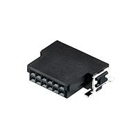 Harwin M55-6101242R Connectors 12P 1.27 SMC Female R/A SMT Type