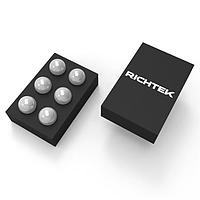 Richtek RT5716P-BBA Step Down Converter 1.8V to 5.5V, 0.6A/1A, 2.3 A IQ Step Down Converter 6-Pin, 0.35mm Pitch WCSP Package