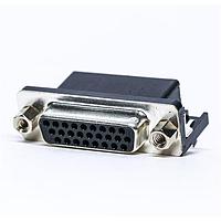 Kycon K66X-A26S-NJ High Density D-Sub Connectors HD26 F-GR BRKT J/S
