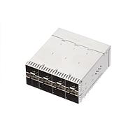 AMP Connectors - TE Connectivity 3-2339978-1 Cage Assemblies SFP56 STACKED 2X4 RECEPTACLE ASSEMBLY