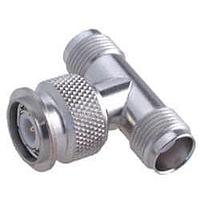 HUBER+SUHNER 43_TNC-50-0-1/133_NE RF Adapters - Tee TNC plug(m), jack(f), jack(f)