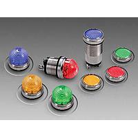 Dialight 556-3904-304F Indicators Dome Orange 24VDC 46mA 480fL