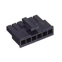 Molex 46994-0612 Receptacle Housing MiniFitJr Rec Hsg SR V2 6Ckt Black